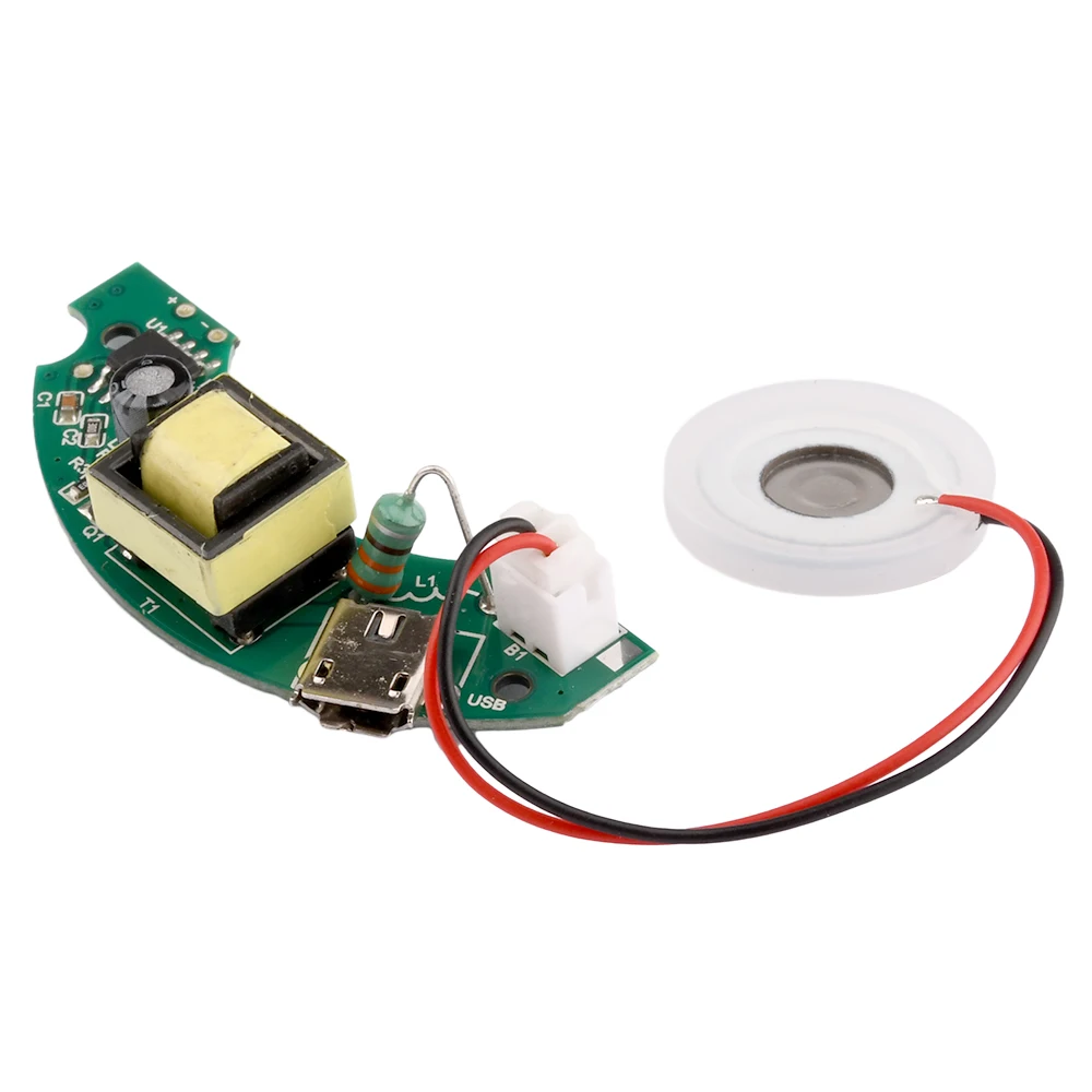 DC 5V 2W Micro USB Humidifier Circuit Board 108khz Driver Board Atomizer Circuit Board 5V Control Board PCB Module