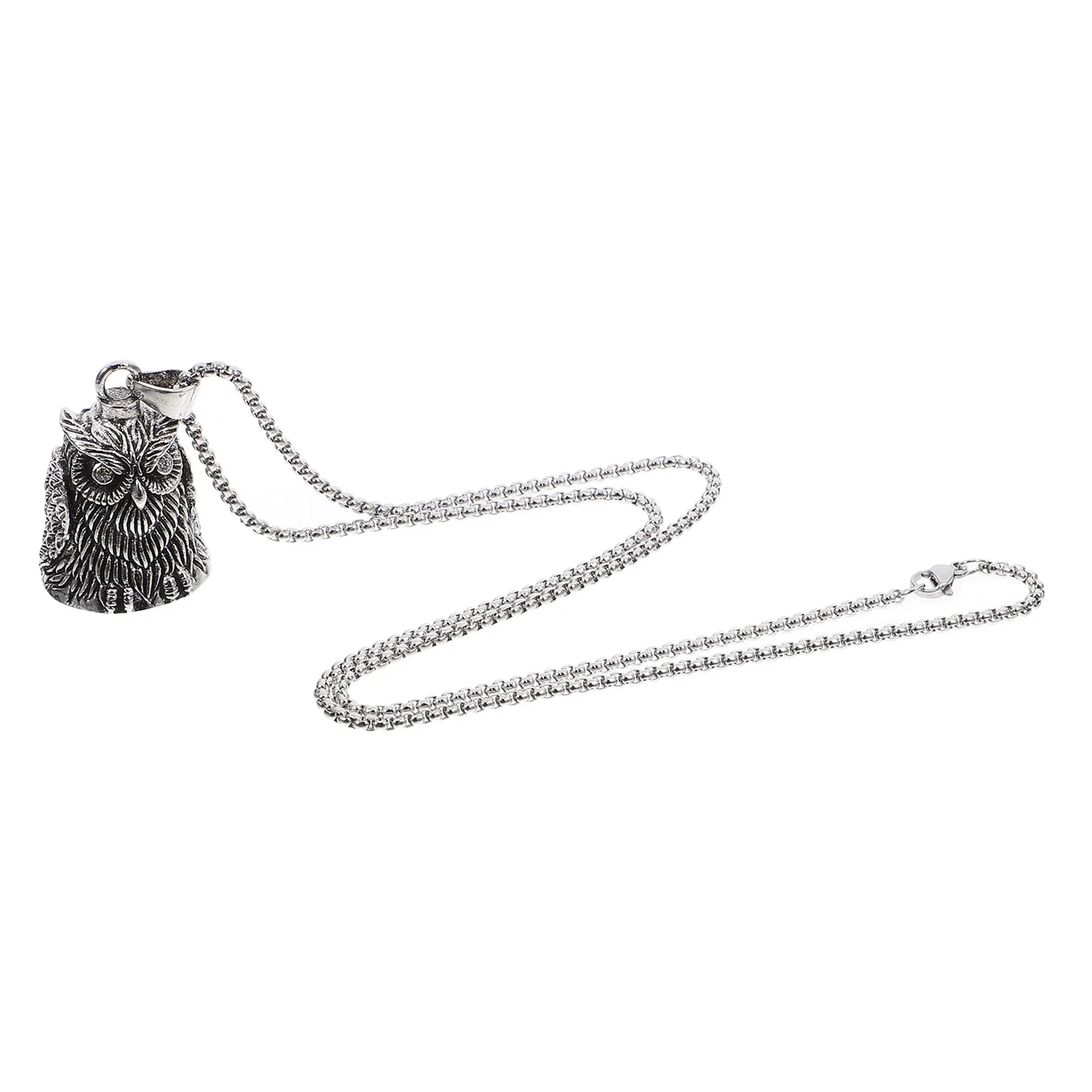 

Car Accesories Motorcycle Bell Pendant Keyring Decorative Keychain Stainless Steel Silver Charm