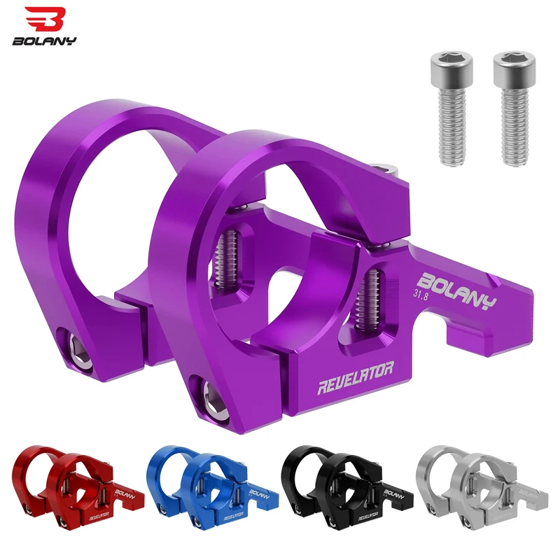 

BOLANY Direct Mount Stem- CNC Aluminum Alloy, 31.8mm Handlebar Clamp, Fixed Stem for Dual Crown Fork MTB, DH & FR Downhill Bikes