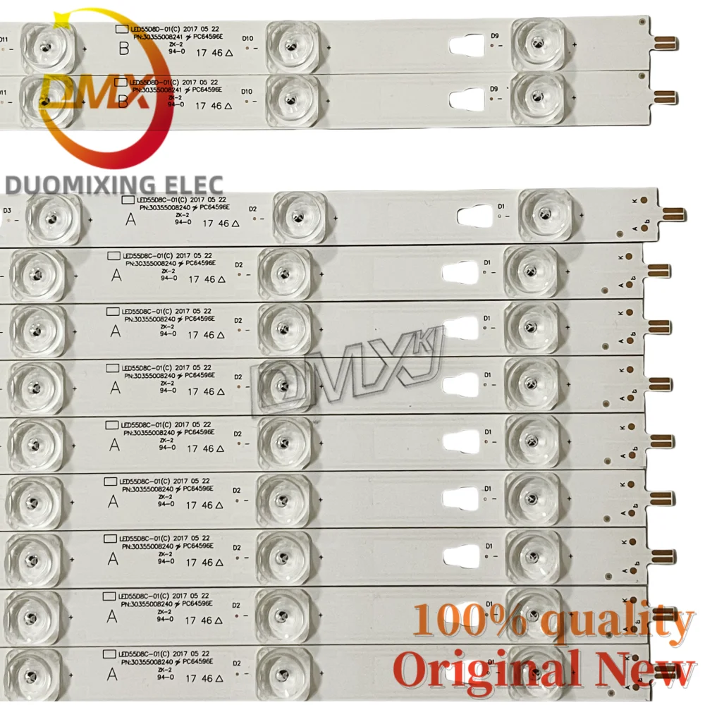14PCS/LOT LT-55MCF885 F55Y light LED55D8C-01 LED55D8D-01(C)30355008241