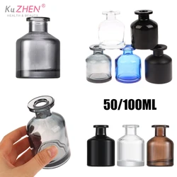 1pc 50/100ml Fragrance Empty Bottles Can Use Rattan Stick Purifying Air Aroma Diffuser Set Essential Oil Bottles For Room Office