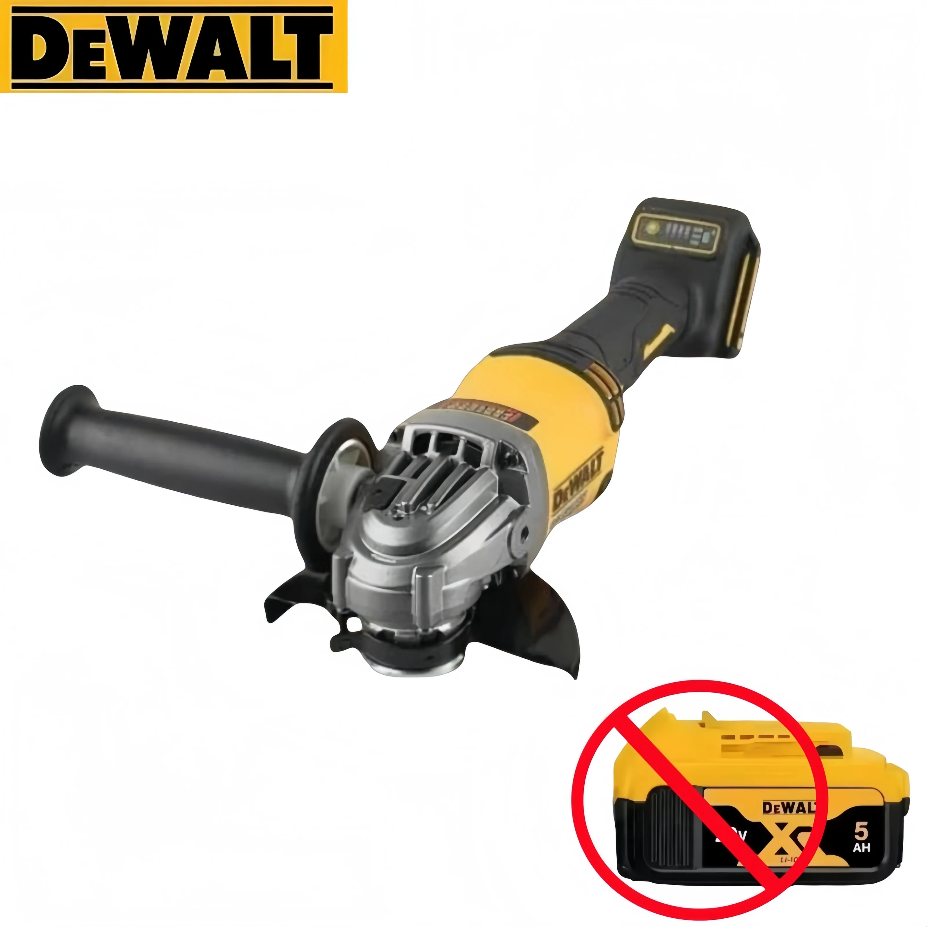

Dewalt 125MM 9000RPM Brushless Angle Grinder Cordless Cutting Machine Impact Polisher Machine For Dewalt 20V Battery