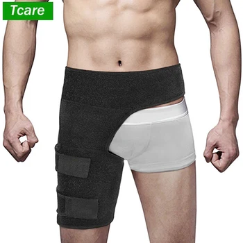 Tcare נשית כאב עצבי הקלה ירך דחיסת Brace עבור ירך מפרקי דלקת מפשעה גלישת Brace מגן חגורת Legwarmers חדש