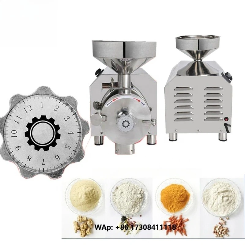 Molino de Granos de Acero Inoxidable para Uso Doméstico, Mini Molino de Arroz y Harina, Precio en Pakistán, Máquina para Moler Frijoles Secos