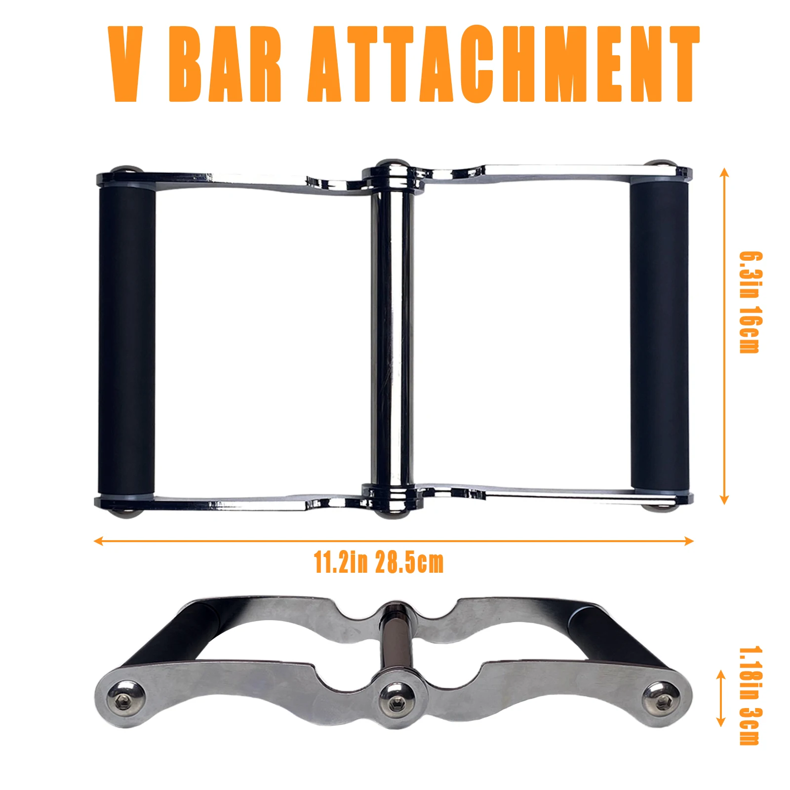 T-Bar Row Landscape Handle Attachment para Barbell Bars ,T-Bar Row Attachment, Core Strength Training Acessórios