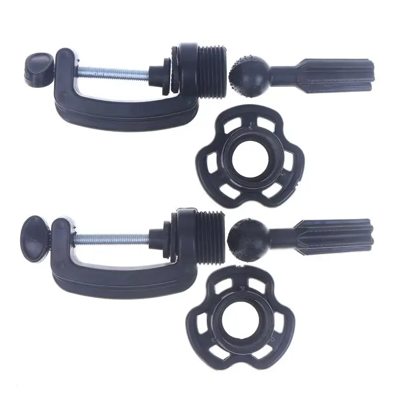 1 PCS Mini Wig Head Stand Table Clamp Training Mannequin Wig Head Holder Adjustable Plastic Material Hair Accessory Tools