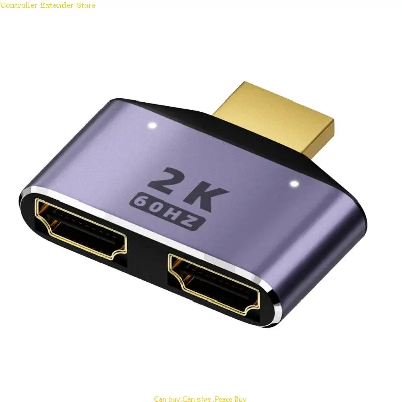 

HDMI-совместимый разветвитель 1 в 2 с питанием от видеоразветвителя с поддержкой UltraHD 1080P