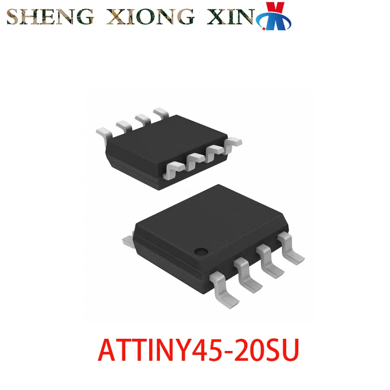 5pcs/lot 100% NEW ATTINY45-20SU 8-SOIC Microcontroller Unit TINY45-20SU ATTINY45 Integrated Circuit