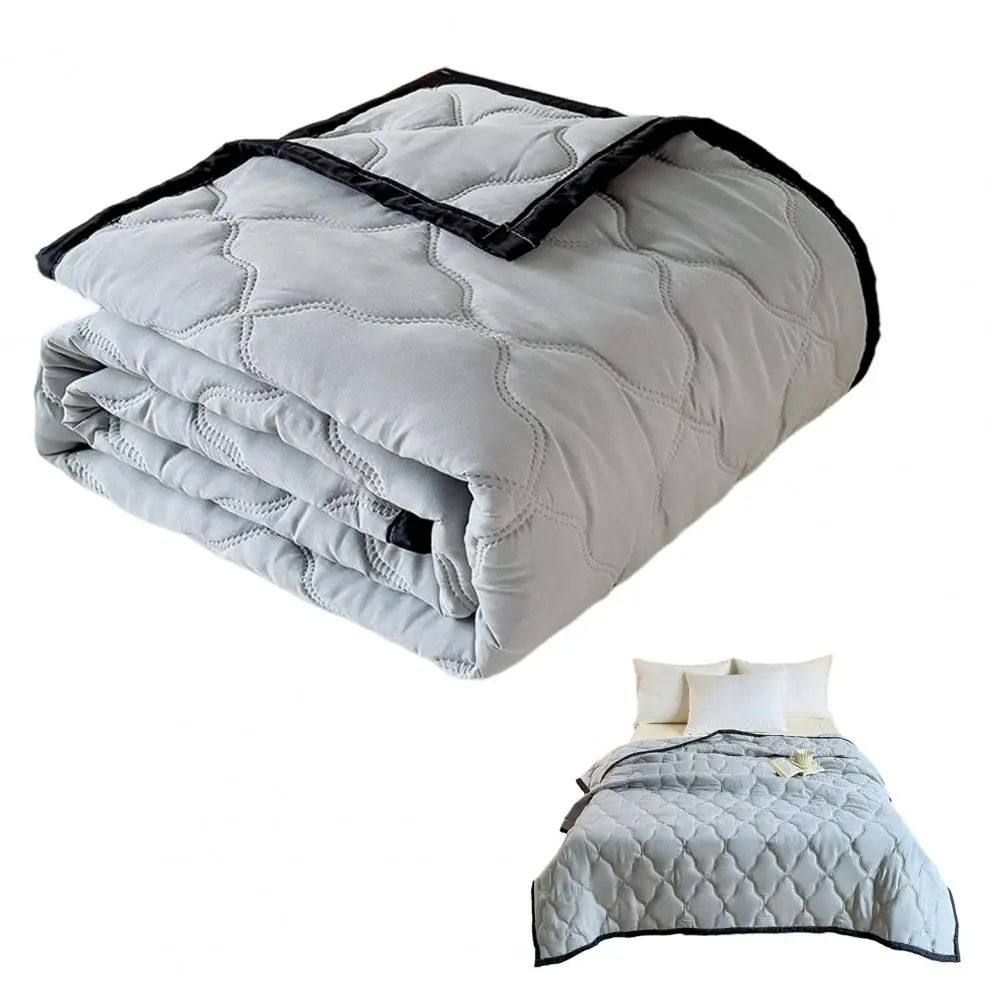 

Quilt Breathable Summer Quilt with Lightweight Filling for Effects Refreshing Sleep Bedroom Essential for A Restful Night