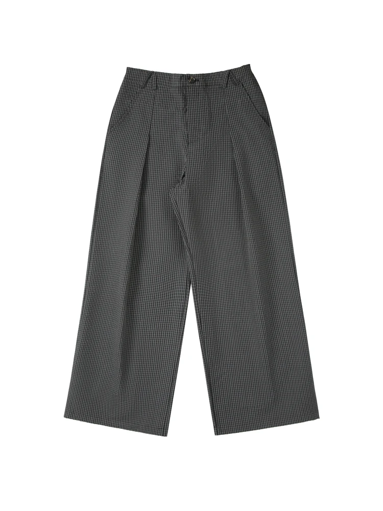 

Мужские повседневные брюки EPICURUS в американском ретро-стиле, свободные, универсальные, широкие, прямые, из полиэстера