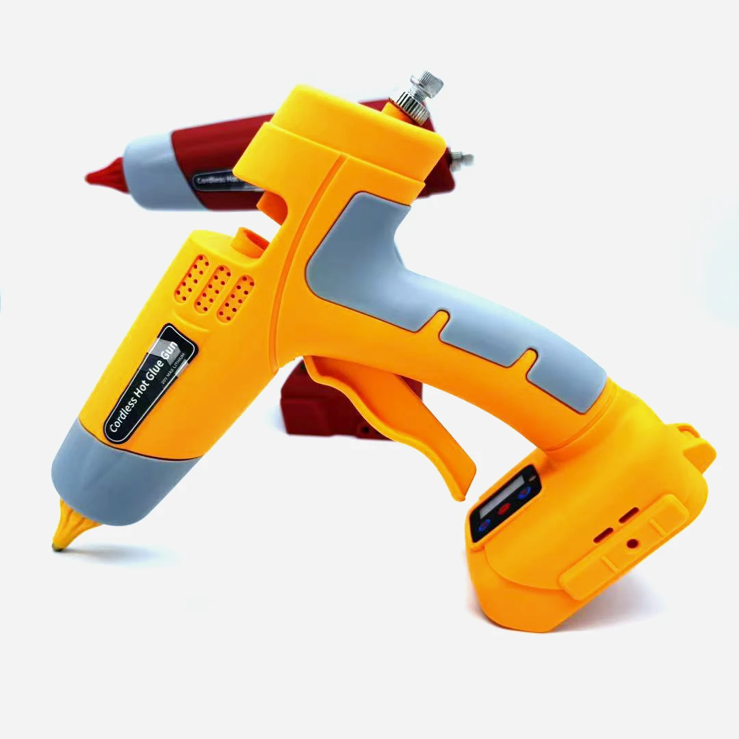 

For Makita/Bosch/Milwaukee/DeWalt/Ryobi 18V/20V Lithium Batteries DIY Electrical Repair Tool 100W Cordless Handheld Hot Glue Gun