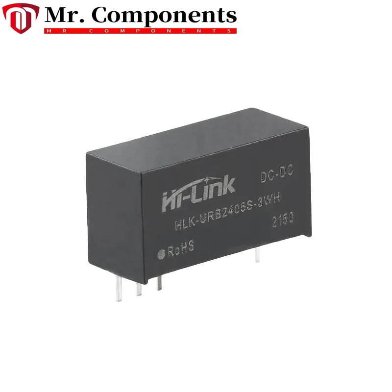 1PCS HLK-URB2424S-3WR3 HLK-URB2405S-3WR3 24V to 5V 24V 3W Isolated Switching Power Supply Module DC DC Short Circuit Protection