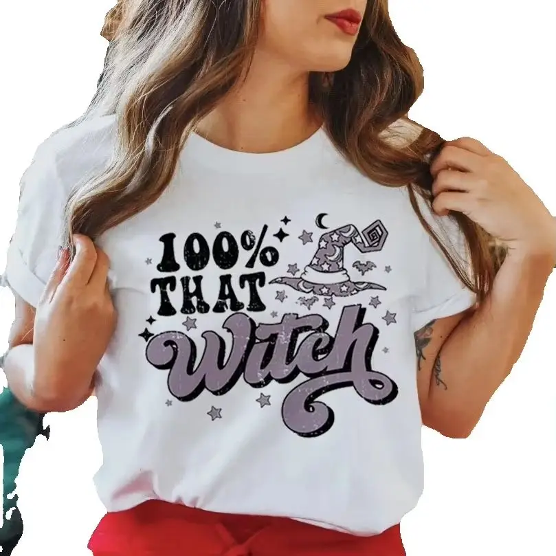 

Women's Short-sleeved T-shirt Christmas Fashion Print Instagram Base Graphic T Shirts Tops Women Summer polyester fabric