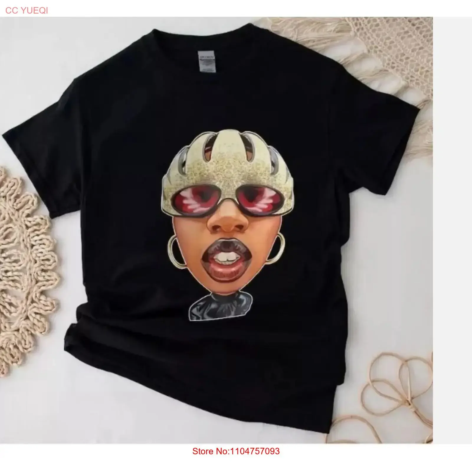 New Missy Elliott Tour 2024 T Shirt Music hot vintage Washed graphic Slightly designer clothes streetwear fashion Unisex Casual
