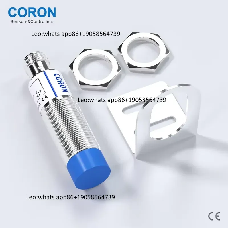 CORON Inductive Proximity Sensor Switch CLJ-A18-8APA-G M18 Unshielded Detection Distance 8mm PNP NO Output for Metal Object