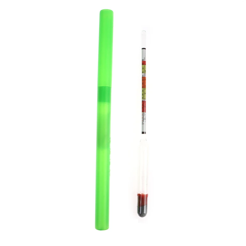 Triple Scale Hydrometer Self Brewed Wine Sugar Meter Alcohol Measuring For Home Brewing Making Beer Wine Mead