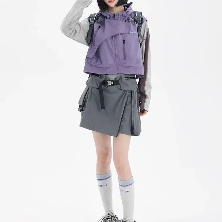 

Жилеты Жилеты Тонкий женский жилет с воротником Топ Осенний шерстяной многослойный жилет в стиле пэчворк Фолк Cleanfit Художественная офисная одежда без рукавов