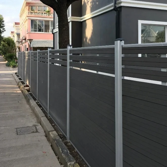 

Wpc Profile Outdoor Waterproof Trellis Wood Fencing for Dogs