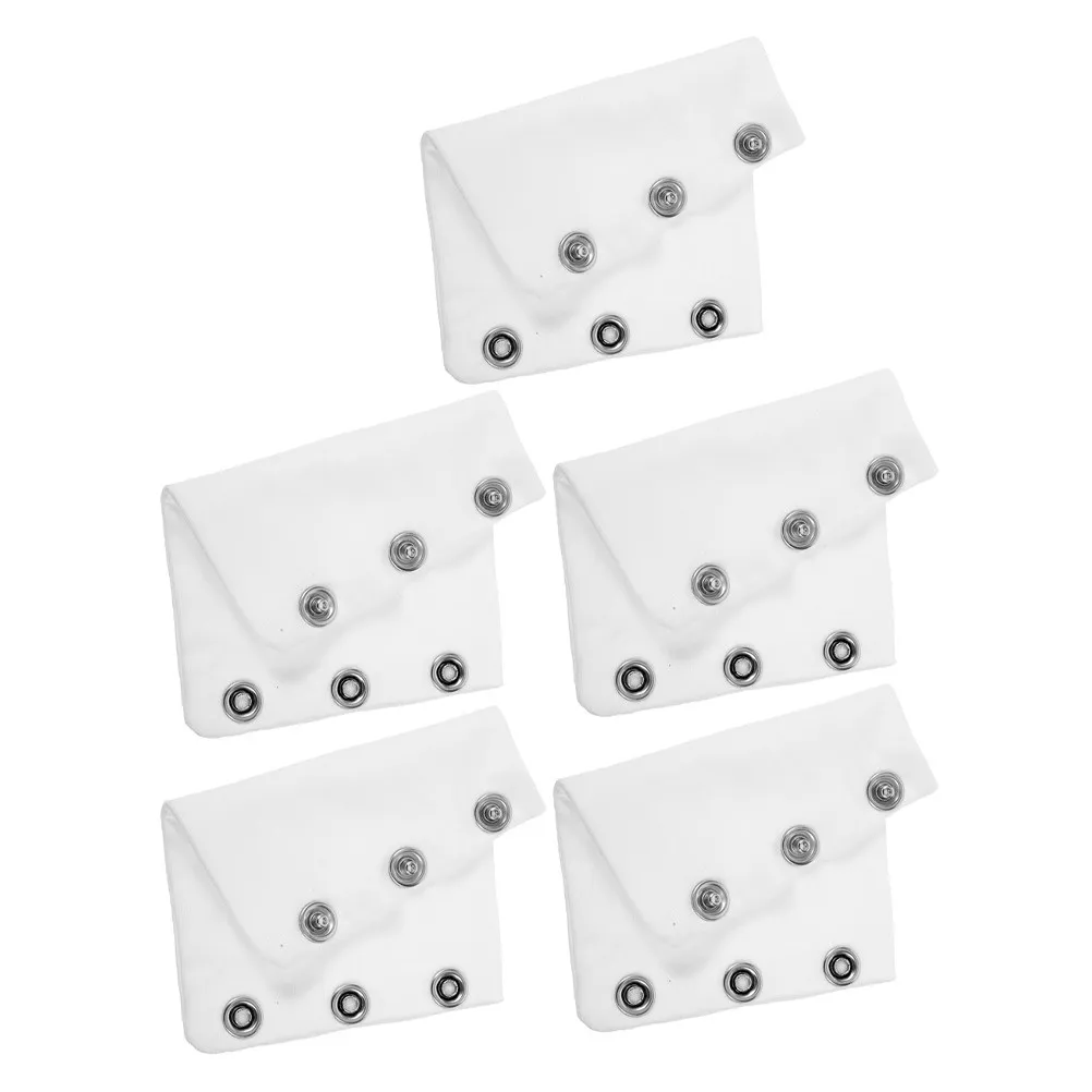 

Комплект из 5 удлинителей для боди, мягкие двухслойные удлинители для комбинезонов на кнопках, аксессуары для одежды