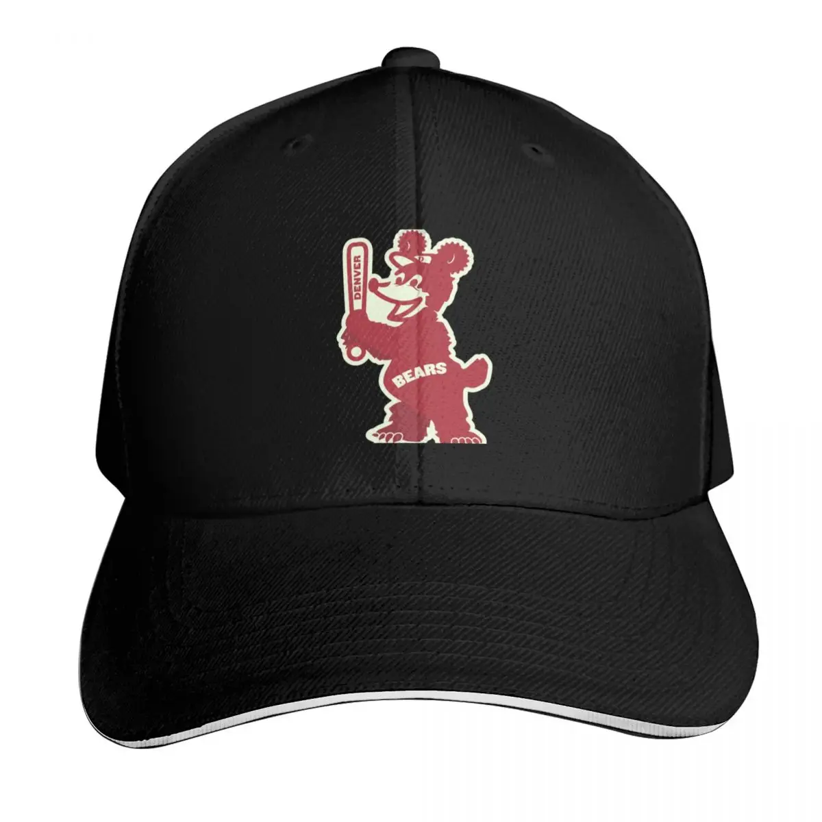Vintage Denver Bears Baseball logo circa 1900 Tri-blend Baseball Cap Men Women Casual Summer Sport Sun Cap