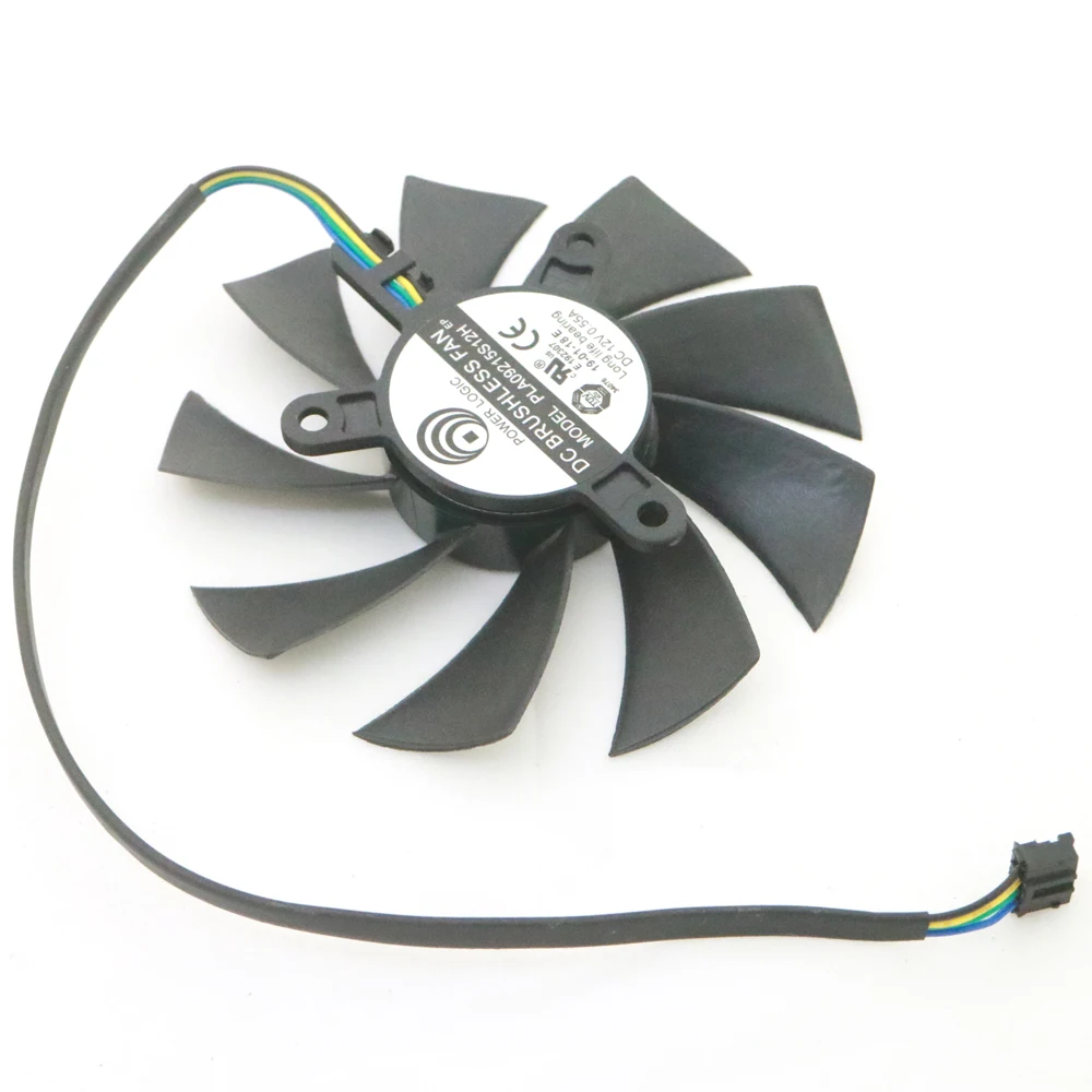 PLA09215S12H 12V 0.55A 87mm 4Wire 4Pin For MSI N450 460 6870 6790 6770 Graphics Card Cooling Fan