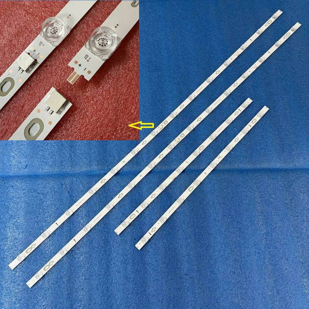 

4 шт./компл. светодиодная лента для TCL 50C633 50C634 50C635 50C636 50C637 50C716 50C635-ZX3030A-2X14YH 50C635-ZX3030B-2X8YH-20211006 14+8LED