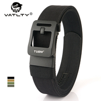 VATLTY Rigid EDC Casual Belt for Men Tight Nylon Tactical Gun Belt Matte Metal Automatic Buckle Adjustable Work Belt Male Gift