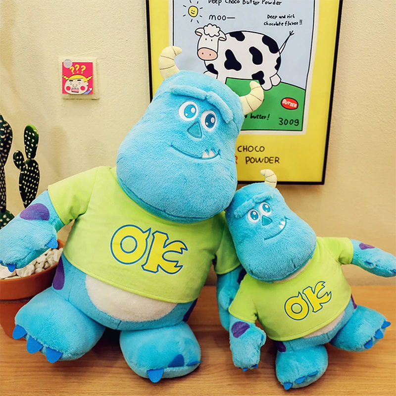 

Blue Monster Plush Toy Sullivan Stuffed Doll Cute Large Hug Pillow Ideal Kids Birthday Xmas Gift for Children Popular Soft Toy