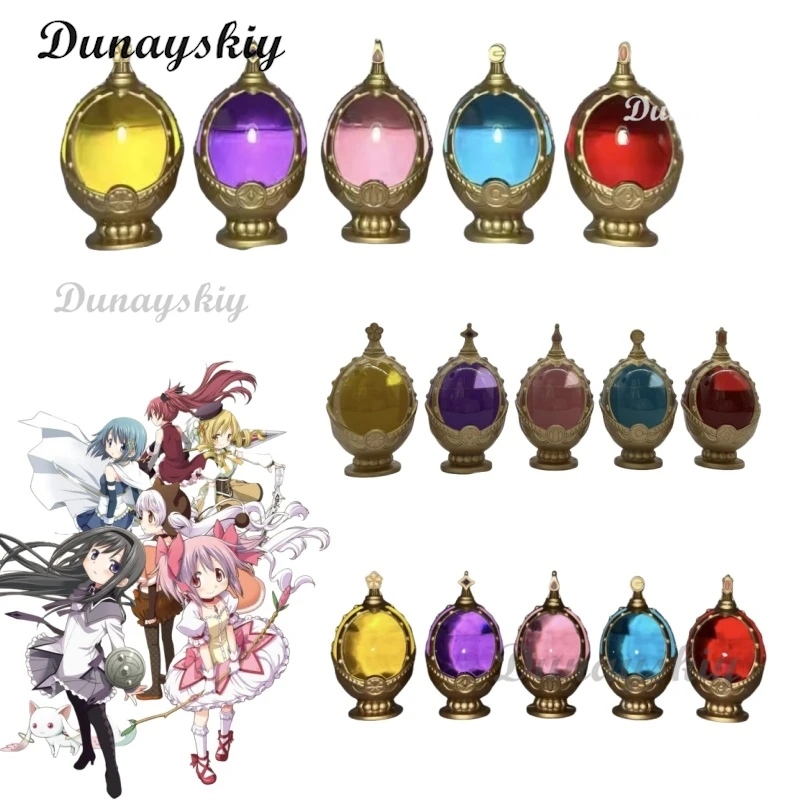 

Anime Puella Magi Madoka Magica Kaname Madoka Soul Gem 5.8*3.2cm Hand-Made Cosplay Jewelry Anime Party Clothes Accessory Decora