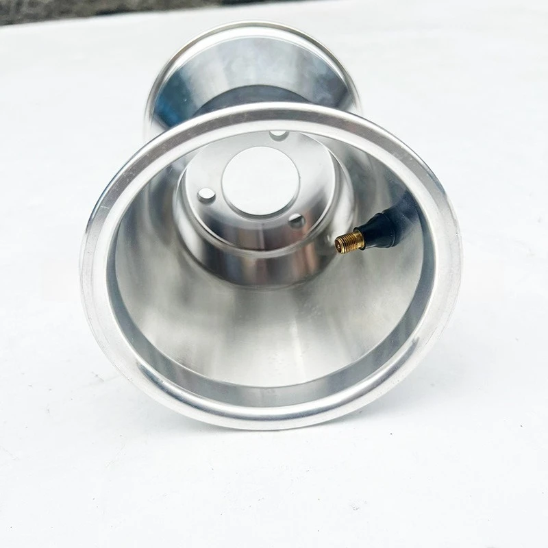 Suitable for four-wheel kart drift racing motorcycle accessories 11x7.10-5 inch rear solid aluminum wheel rim