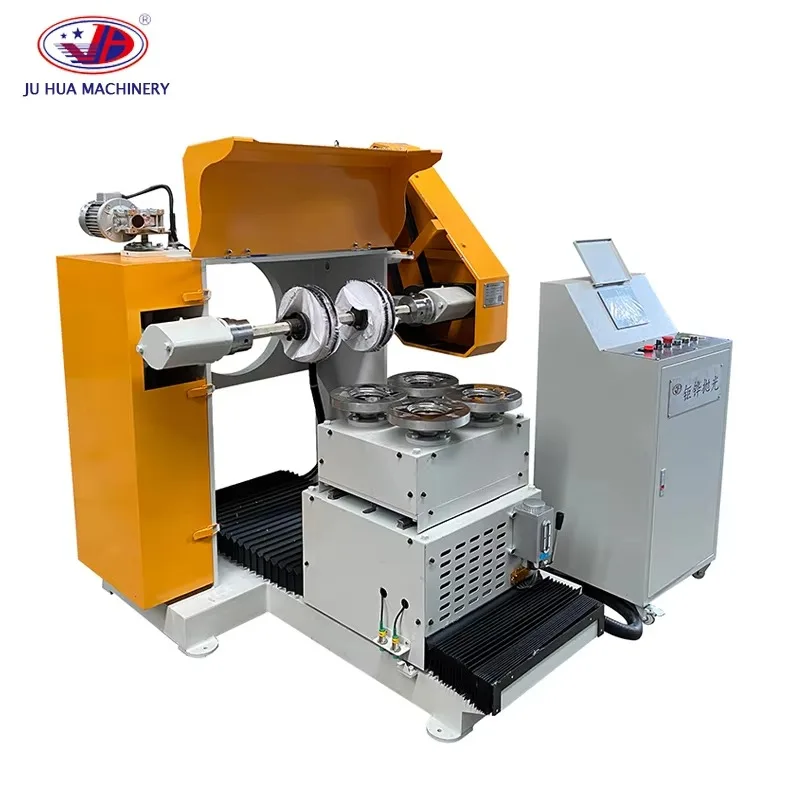 Efficient Four-Wheel Drive Stainless Steel Polishing Machine Grinding Table with Core Engine Component