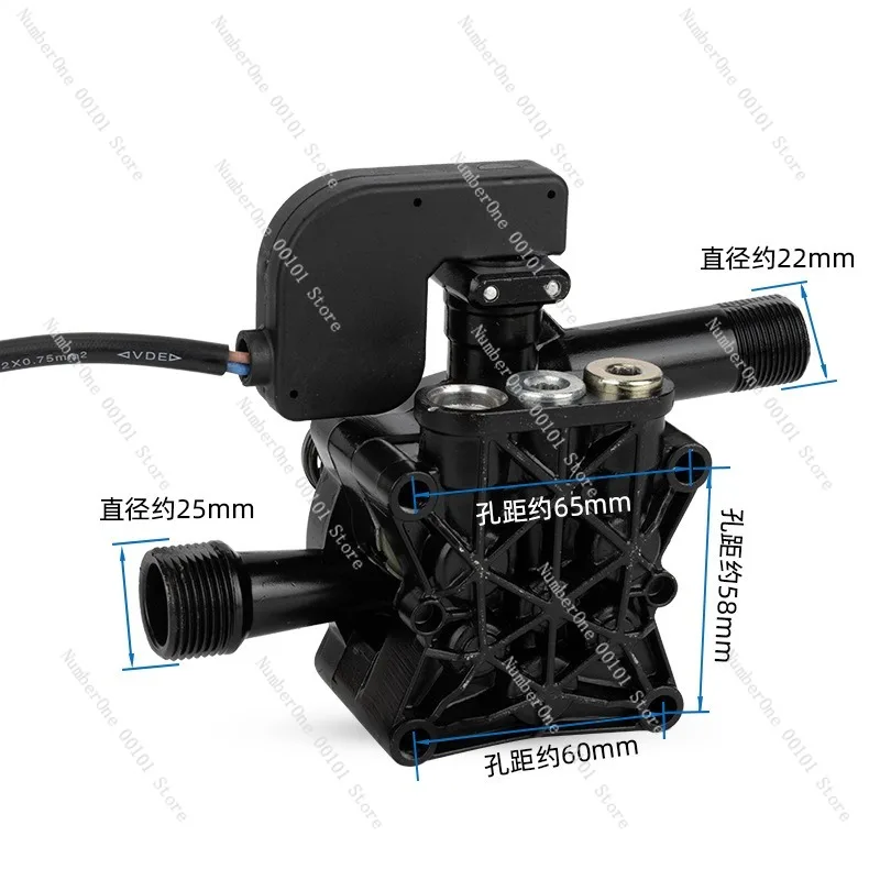 Household Car Wash Machine Pump Head Assembly, High-pressure Cleaning Device, Complete Brushing Pump Replacement, Durable Car view 5