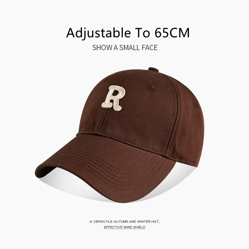 Large Size(60-65cm)/Free Size Baseball Cap Men Cool Hip Hop Caps Adult Flat Peak Letter Personalized Snapback Hats Men Women