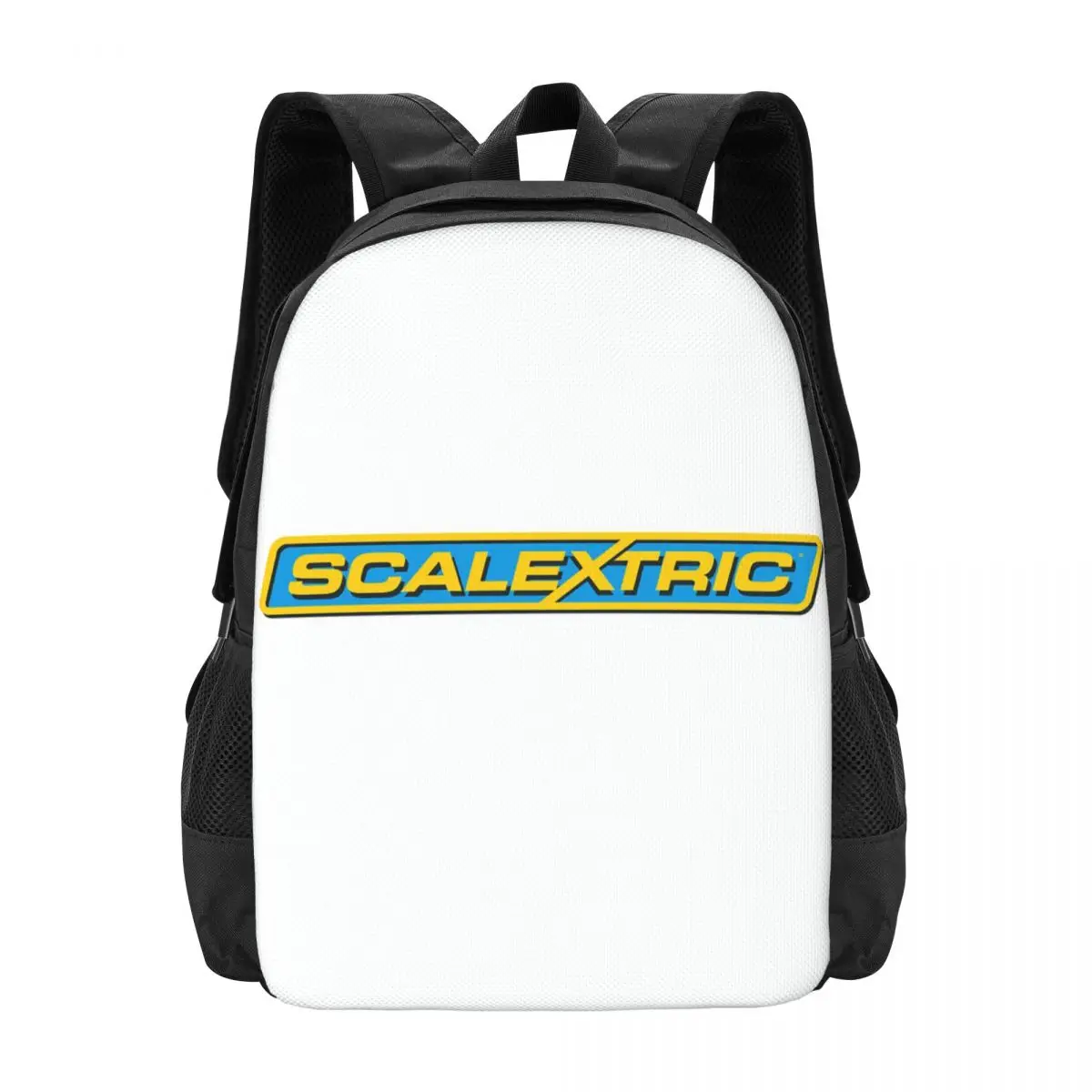 Mochila con logotipo de Scalextric SlotCar, gran oferta, mochila de gran capacidad para niños, mochila escolar, bolsos de hombro para hombres y mujeres