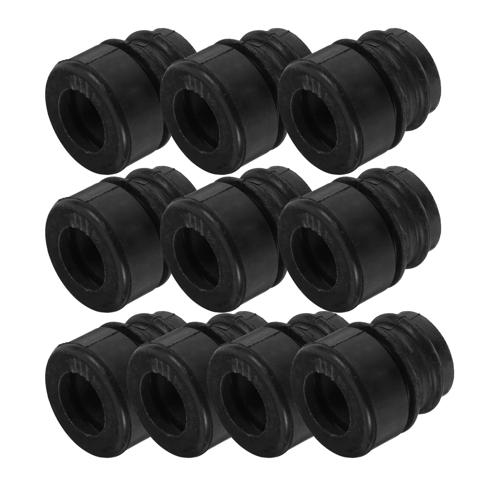 

10 Pcs Shock Absorbing Feet Chainsaw Rubber Block Vibration Buffer Replacement Black Screw Mount Easy Install Logging Trimming