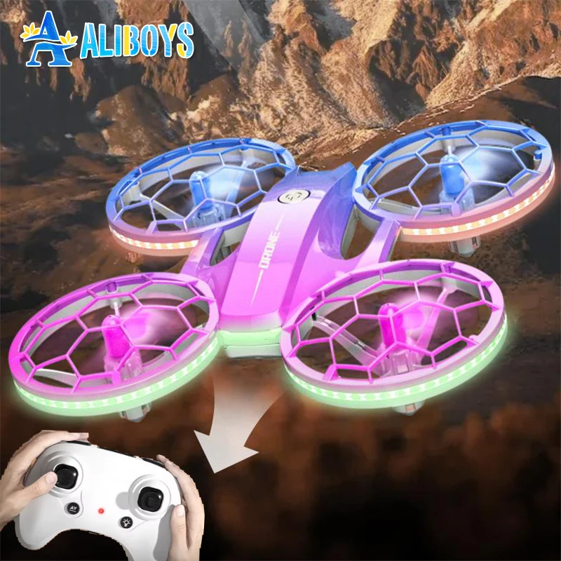 JJRC H127 RC 드론 UFO 낙하 방지 충돌 방지 원격 제어 헬리콥터 UAV 360 회전 스턴트 쿼드콥터 크리스마스 선물