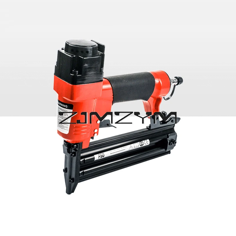 Imagem -02 - Pistola Pneumática de Unhas Reta F50 Alimentada por ar Grampeador de Móveis Graxa Gun1050 mm Carpintaria Quadro sem Fio Ferramentas de Arma