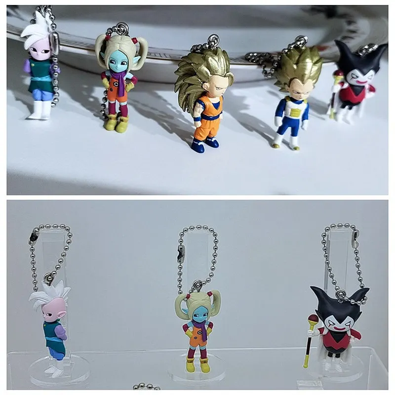 In Stock Official Bandai Gashapon Dragon Ball Daima Character Keychains - Goku, Vegeta, Kaioshin, Pajigoma Trendy Anime view 3