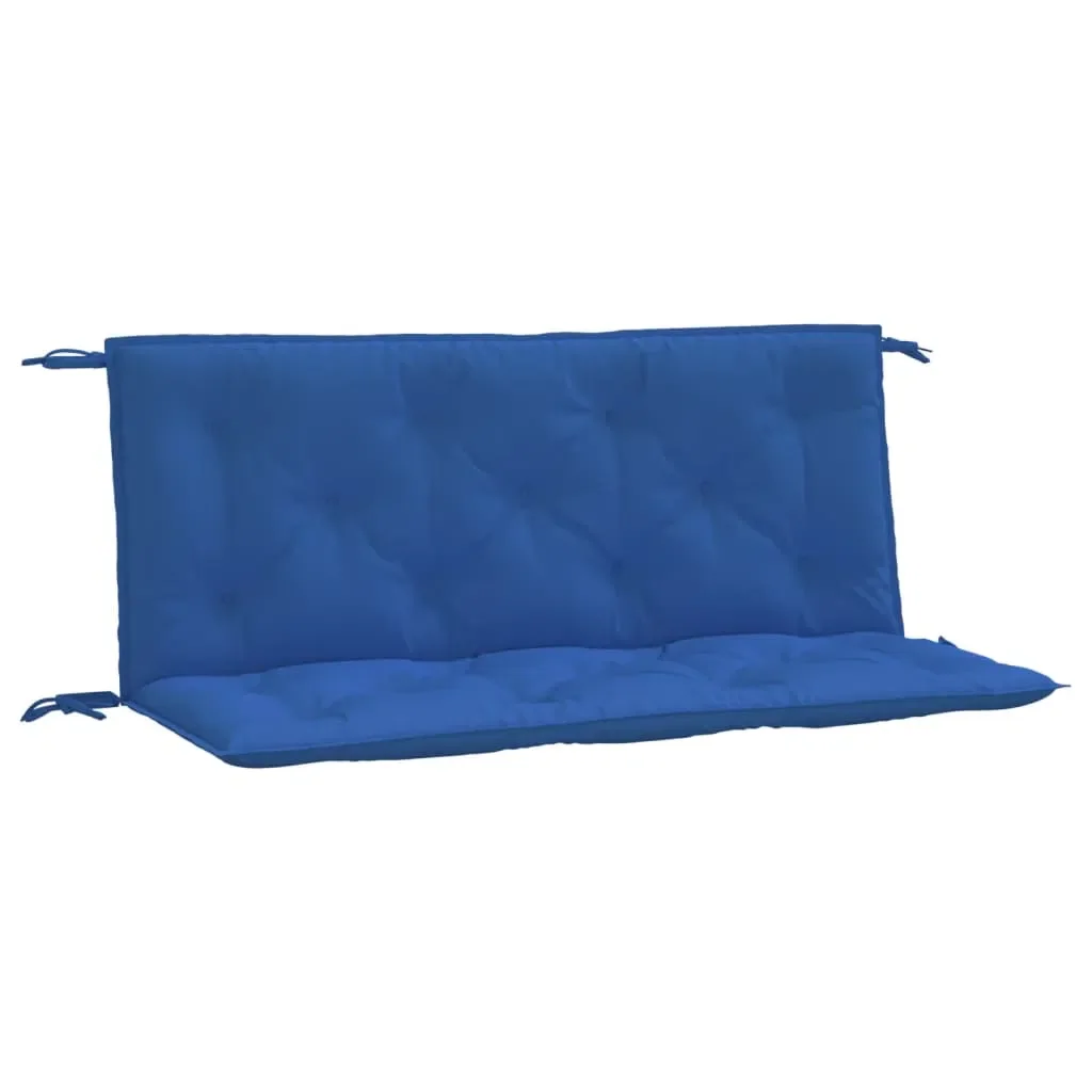 

Garden Bench Cushion Blue 47.2"x(19.7"+19.7")x2.8" Oxford Fabric Comfortable Outdoor Seating