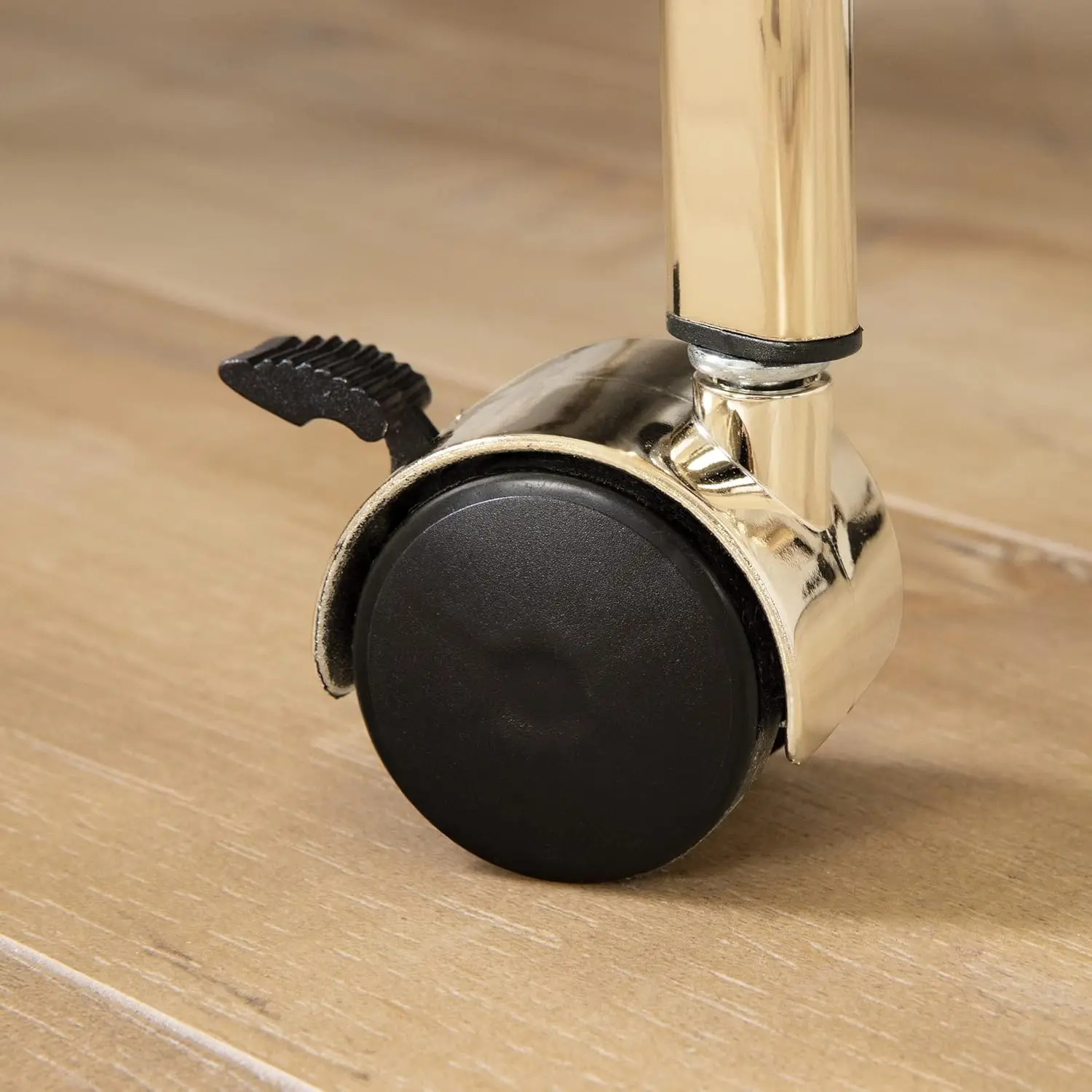 عربة بار ماليزا - ذهبي وزجاج، 13.75 بوصة عمق × 27 بوصة عرض × 29 بوصة ارتفاع