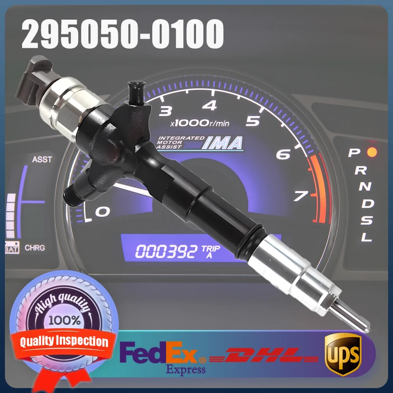 

295050-0100 23670-39196 23670-30190 Common Rail Fuel Injector for Toyota Hilux Hiace 1KD-FTV 3.0L Diesel Engine