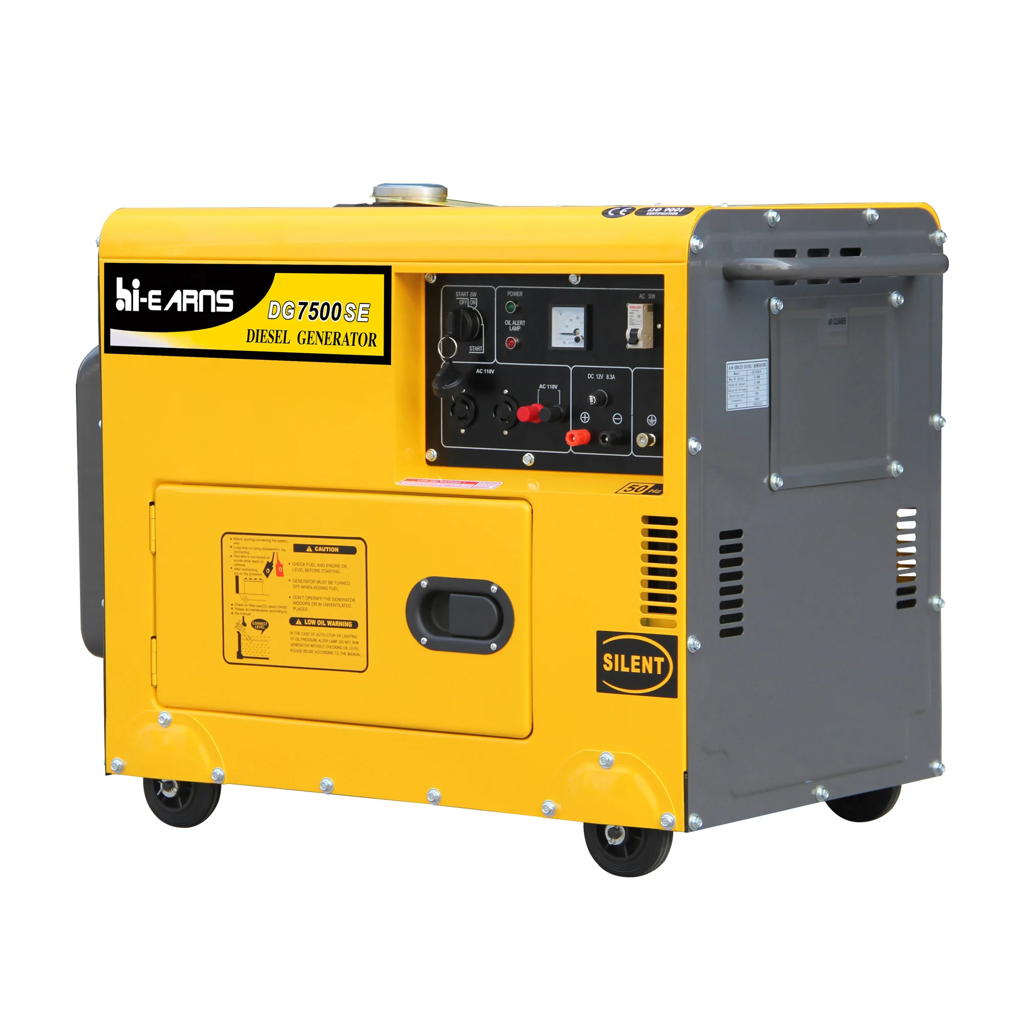 

5.5KW silent dies el generator for South America market