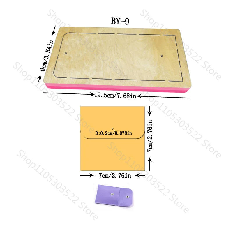 

Деревянные вырубные формы для крафтовых машин, совместимые с популярными устройствами для вырубки форм BY-9