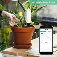 Wifi Zigbee Smart Soil Tester Bluetooth Humidity Temperature Moisture Sensor Mobile phone APP Real Time Monitor for Plant Garden