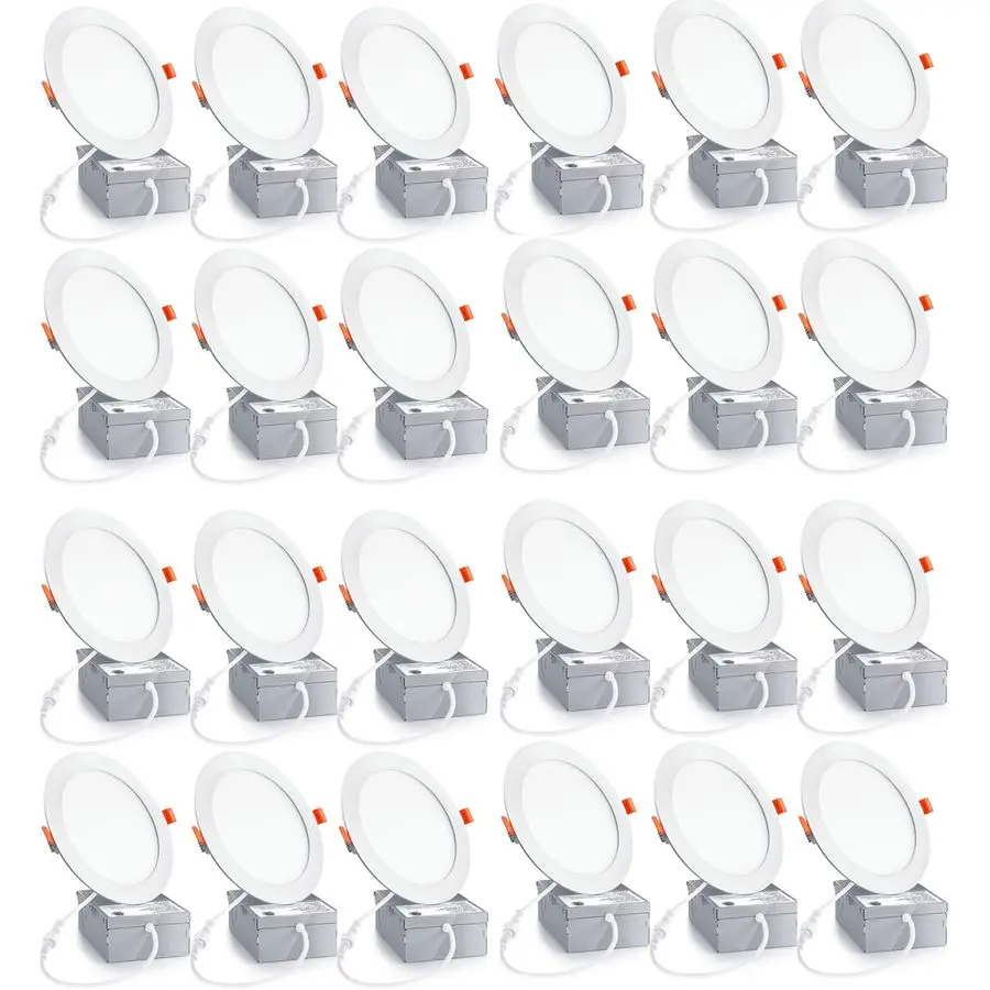 24Pack 6 Inch Led R…