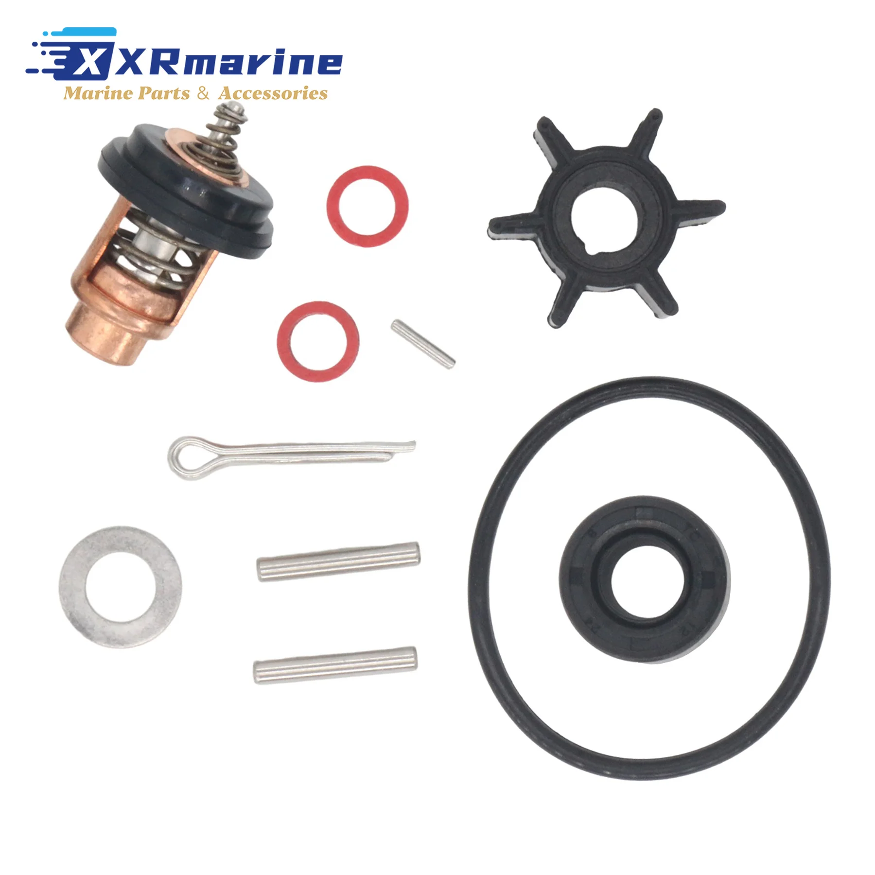 Maintenance Service Parts Kit Compatible with Tohatsu Marine Outboard Engines Replaces 3GT-87500-0 369-65021-1 3H6-01030
