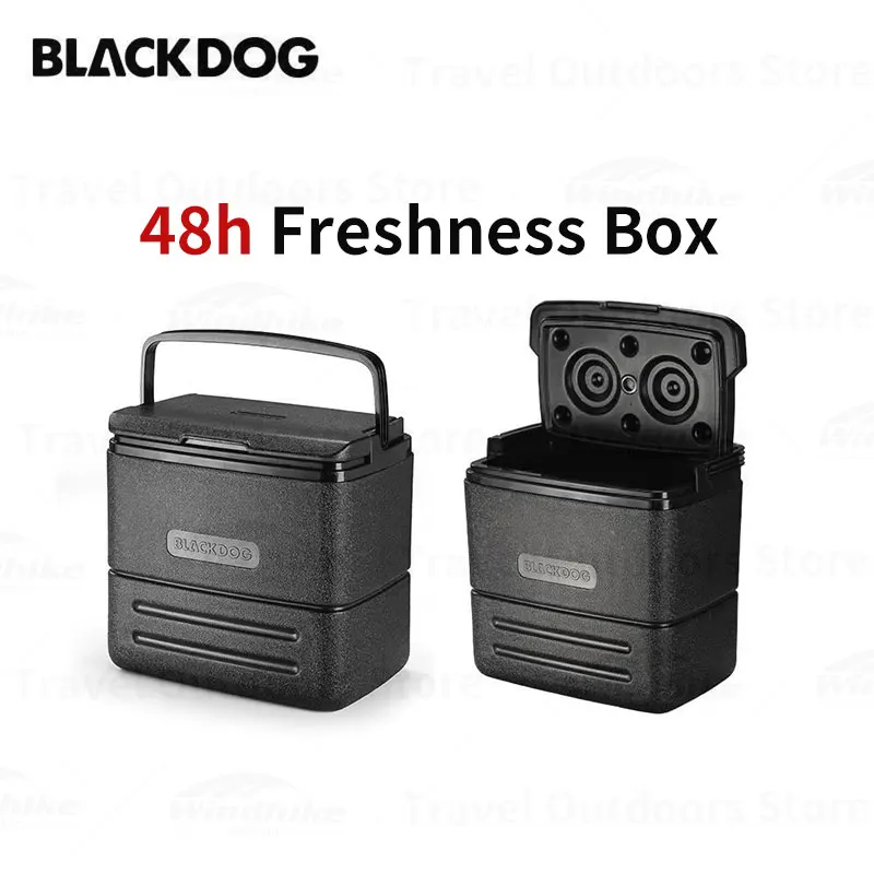 

Naturehike-BLACKDOG 48 Hours Freshness Box 17L Picnic Fruit Fresh-Keeping Box Camping Fishing Ice Bucket Car Insulation Box