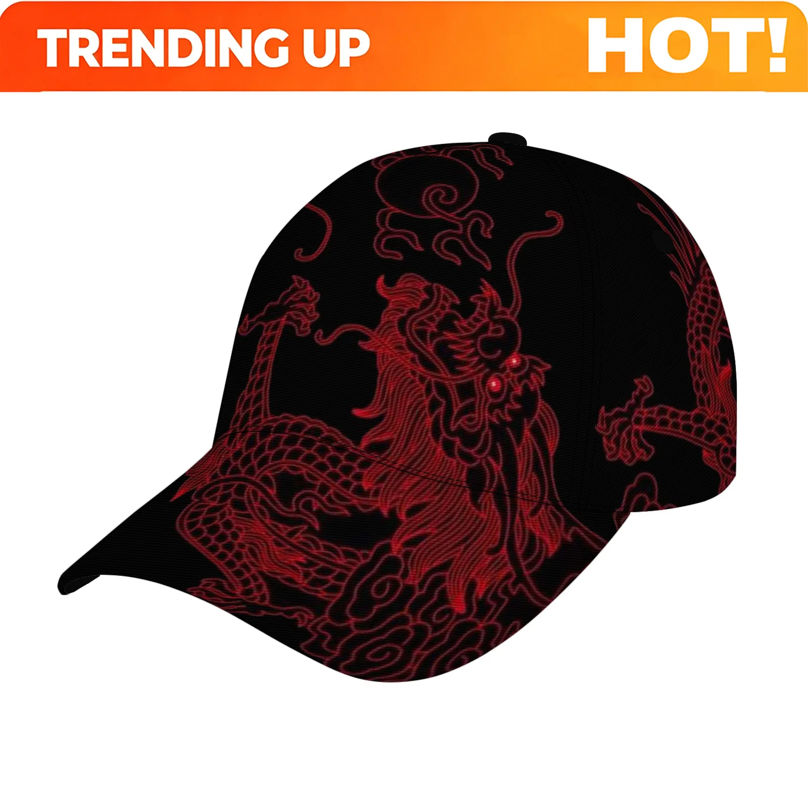 Customization Polyester Baseball Cap - Lightweight Bounce Back Cap, Adjustable Flat Top Banknote Cap Suitable For Both Men And W