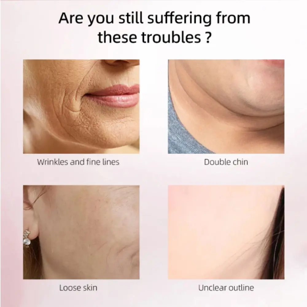 V-förmige elektrische V Face Lifting Maschine Vibration Massagegerät EMS Massage Gesichtslifting Gerät Gesichtsmassage Gerät Gesichtskontur