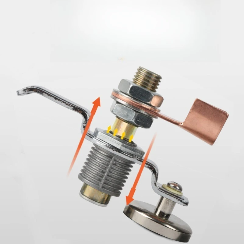 Welding Machine Grounding Clamp Grounding Device Sheet Metal Repair Machine Two Welding Strong Magnetic Lapping Iron